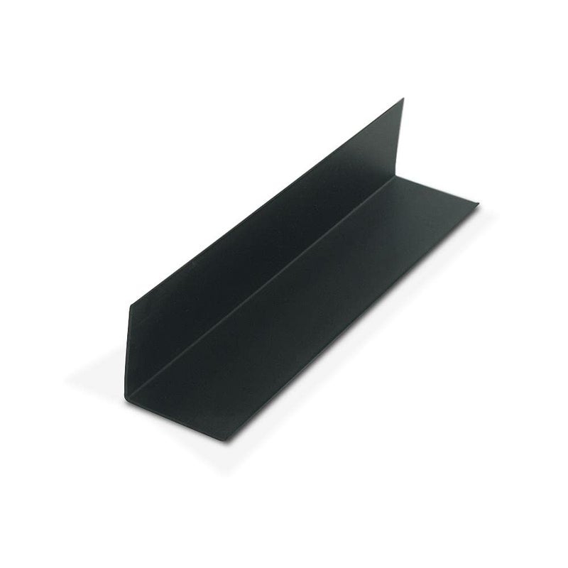 Outwater Plastics 1940-Bk Black 1-1/2 Inch X 1-1/2 Inch X 3/64 (.047) Inch Thick Styrene Plastic Even Leg Angle Moulding 36 Inch Lengths (Pack of 4) - Image 1